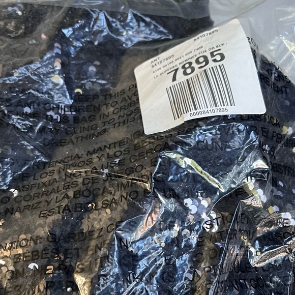 NWT Le Superbe Nominee Tux Sequined Mini Dress size 8 - Picture 14 of 14